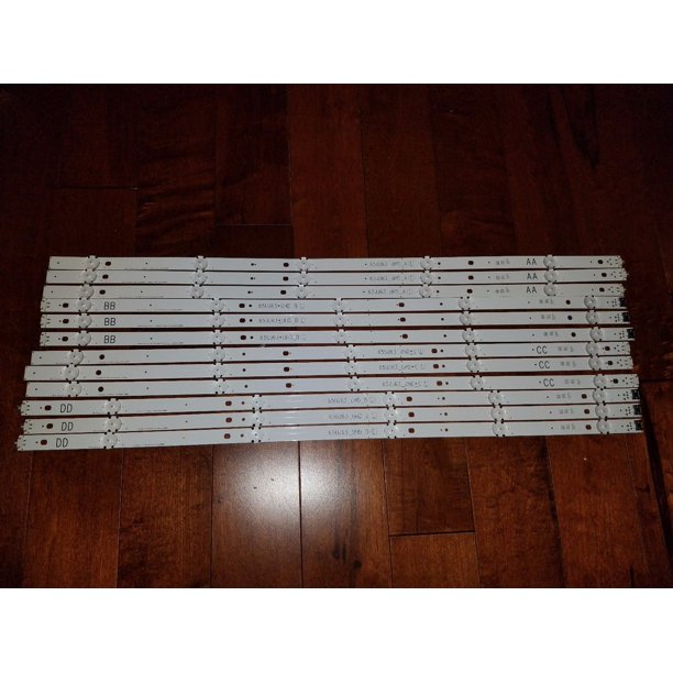 Waves Parts Compatible Lg 65uj6300 Led Strip Set 3 Each 65ju63 Uhd A B C D Replacement Walmart Com Walmart Com