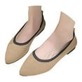 thumbnail image 3 of Womens Shoes,Casual Shoes Comfortable On for Work Leisure Closed Toe Casual Shoes for Casual Dressess,Shoes for Women,Khaki,6.5, 3 of 6