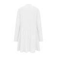 thumbnail image 6 of Long Sleeve Sweater Dress Casual Spring Dresses 2026 V-Neck High Waist Babydoll Tunic Mini Dress with Pockets, 6 of 6