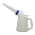 thumbnail image 1 of DYNWAVECA Oil Jug with Scale Automotive with Long Spout Sturdy Oil Measuring Container 1L, 1 of 10