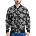 thumbnail image 3 of Chaquetas con estampado 3D de coco para hombres y niños, sudadera holgada de primavera y otoño, chaqueta bomber informal de calle con cremallera, abrigo para mujer, 3 of 5