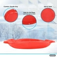 thumbnail image 2 of Superio Traîneau Rond en Forme de Soucoupe, 24 Pouces Rouge (Lot de 2), 2 of 5