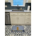 thumbnail image 3 of Carolines Treasures BB5650RUG Poodle Tan Welcome Machine Washable Memory Foam Mat, 3 of 4
