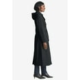 thumbnail image 5 of Jessica London Women's Plus Size Double Breasted Long Trench Raincoat, 5 of 5