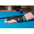 thumbnail image 2 of McDermott Billiard Pool Cue Glove - for Left Hand (Right-Handed Player), X-Large, Black, 2 of 8