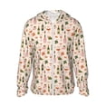 thumbnail image 1 of Fotbe Wine Bottles With Grapes Chaqueta con Protección Solar UPF 50+ para Hombre y Mujer, Camisa con Capucha y Bolsillos-XX-Large, 1 of 7