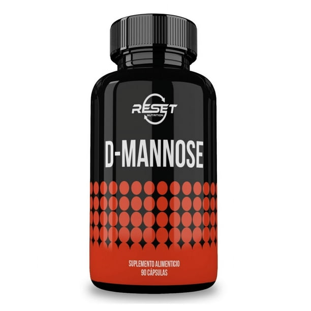 Reset Nutrition D-Mannose | 1,500 Mg | 30 Servings | 90 Capsules | Hecho en USA RESET NUTRITION D-Mannose