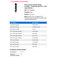 thumbnail image 2 of Front Left Strut and Coil Spring Assembly - Compatible with 2014 - 2022 Jeep Cherokee 2015 2016 2017 2018 2019 2020 2021, 2 of 2