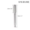 thumbnail image 2 of Unique Bargains Machine Tap 5/16-36 UNS Thread 2A Class 3 Flutes High Speed Steel HSS, 2 of 5