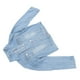thumbnail image 4 of Chaqueta de manga larga con botones para mujer, informal, de moda, ajustada, con capucha desmontable para citas, azul claro, L, 4 of 15