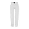 thumbnail image 5 of Havenre Athletic Sweatpants for Men Lightweight Casual Drawstring Elastic High Waist Jogger Pants Trendy Basic Slim Fit Active Workout Trousers with Pockets White XXL, 5 of 7