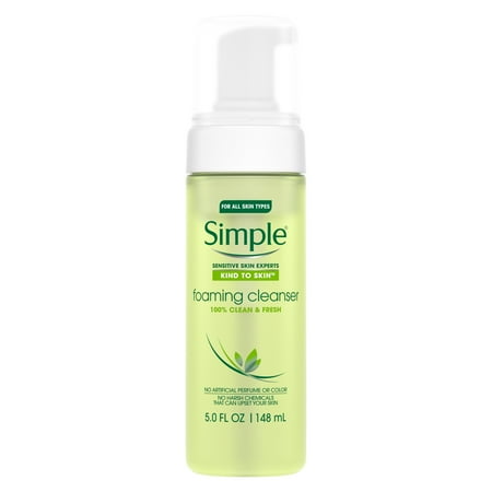 Triple Care Cleanser - Simple Kind to Skin Facial Care Foaming Facial Cleanser 5 oz
