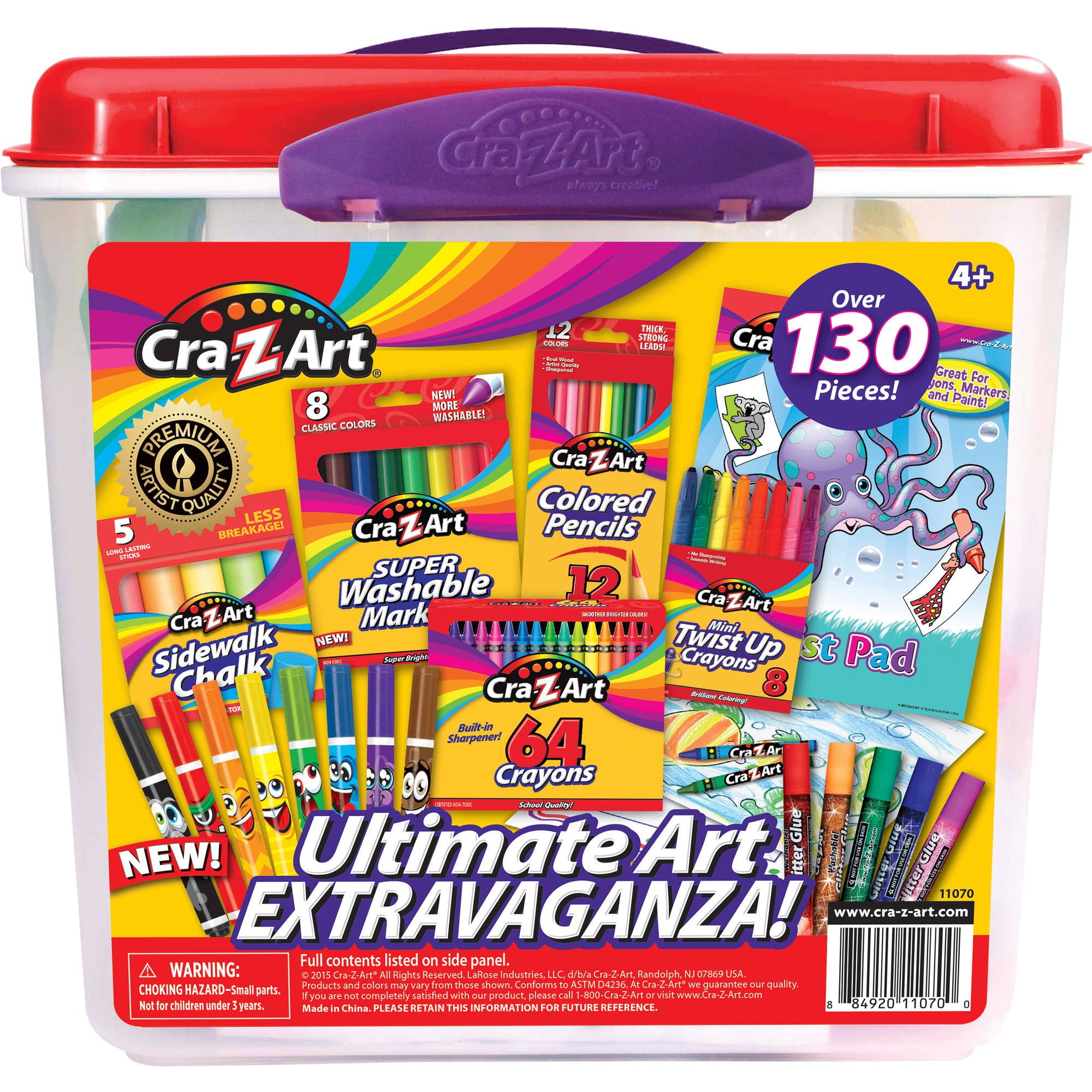 CraZArt Ultimate Art Tub Walmart Inventory Checker BrickSeek