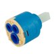 thumbnail image 3 of 35mm 40mm Bathroom Faucets Replacement Ceramic Disc Filter Element Tap Mixing High Spool Valve Ceramic Disc Cartridge Mixer, 3 of 11