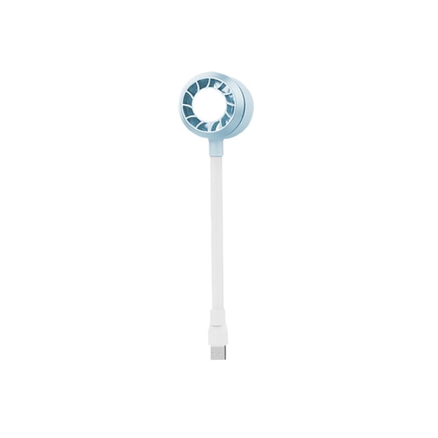 Ohufall High Power USB Mini Fan Portable Powerful Cooling Fan With Night Light For Car Office