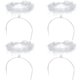thumbnail image 1 of 4 piezas de diademas de halo de ángel, diademas de halo blanco, diademas de halo de plumas sintéticas, suministros para fiestas de Halloween ZefeiWu 8390615453332, 1 of 1