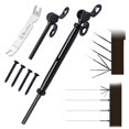 thumbnail image 1 of Muzata 50 Pares Kit De Barandilla De Cable Negro 1/8"" Swage Toggle Turnbuckle Hardware De Barandilla De Cable Negro T316 Acero Inoxidable Para Poste De Madera Sistema De Barandilla De Cable Woodblack, 1 of 5