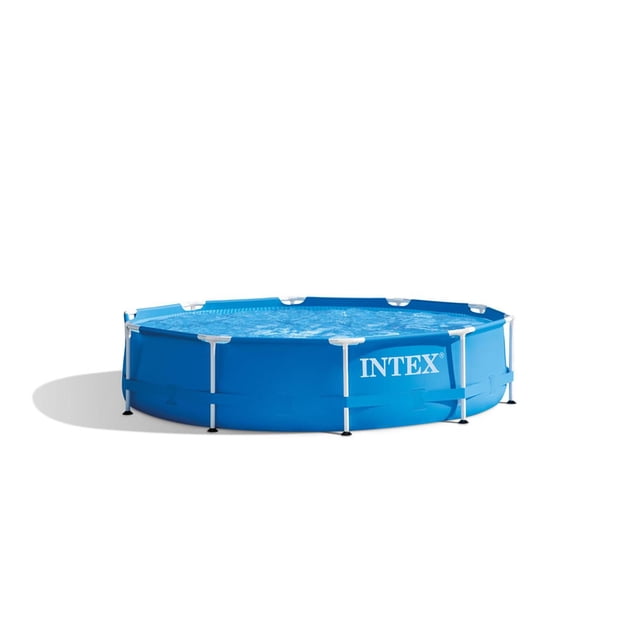 Alberca Grande Circular Línea Metal Frame Intex