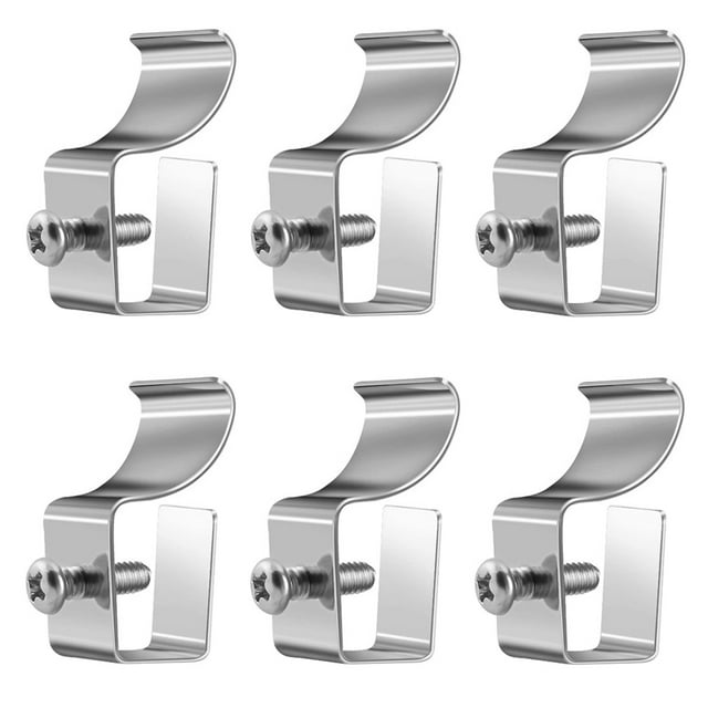 6pcs Siding Hooks Outdoor Camera Hangers Outdoor Siding Clips for Security Camera