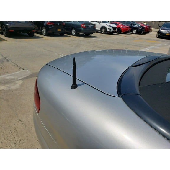 Bullet Style 0.5 Cal Black Antenna Mast Power for CHRYSLER SEBRING 2001-2006 New