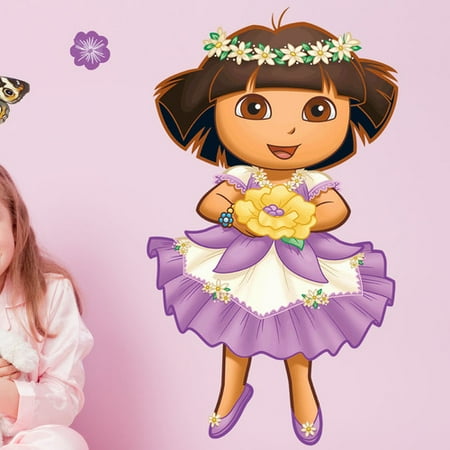 Wallhogs Dora the Explorer Enchanted Forest Cutout Wall Decal