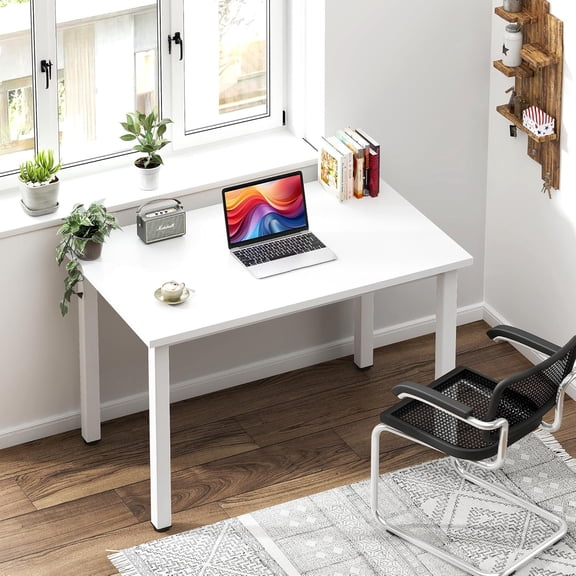 Computer Desk - 31.5 Inch Office Writing Work Study Kids Student Teacher Home Bedroom Table for Small Space, White