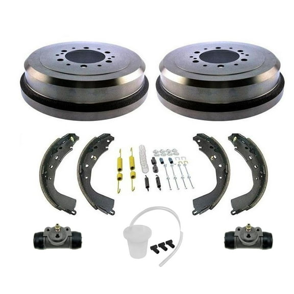 Rear Brake Drums Brake Shoes & Spring Kit for Toyota Tundra 2004-2006 7pc