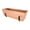 Copper, variant on Achla C20C-K6 2 x 6 Railings Flower Box with Brackets, Copper - Medium