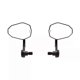 thumbnail image 4 of Motorcycle Handlebar End Mirror for Yamaha MT-07 MT-09 MT10 R6 R1 FZ1/FZS1000 FZ6 FZ6R XJ6 TMAX530 TMAX500 Bar End Mirror, 4 of 5