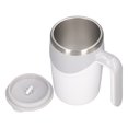 thumbnail image 4 of Automatic Mixing Cup, Multifunction 380ml Self Stirring Mug Portable 304 Stainless Steel  for Travel for Home, 4 of 8