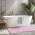 thumbnail image 2 of Pink and Pink Of Leopard Print Kitchen Rug Mat,Kitchen Runner Rugs Non Skid Washable,Decorative Kitchen Floor Mats for Kitchen,Sink,Laundry,17"x47.2", 2 of 7