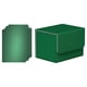 thumbnail image 1 of Caja de baraja de cartas con cierre magnético y capacidad para más de 100 cartas coleccionables. Verde, 1 of 9