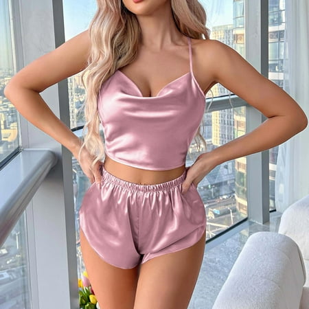 PuPy Lingerie for Women Sexy Naughty Push Up Bra Lingerie Stockings Garter Lace Lingerie Bodysuit Top Plus Size Lingerie Full Slip Dress Strappy Lingerie for Women Pink Clearance under $10