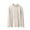 Beige, variant on FNFYFH Mock Neck Tops for Women Plus Size Fleece Lined Thermal Underwear Lightweight Baselayer Long Sleeve Pullover Shirts