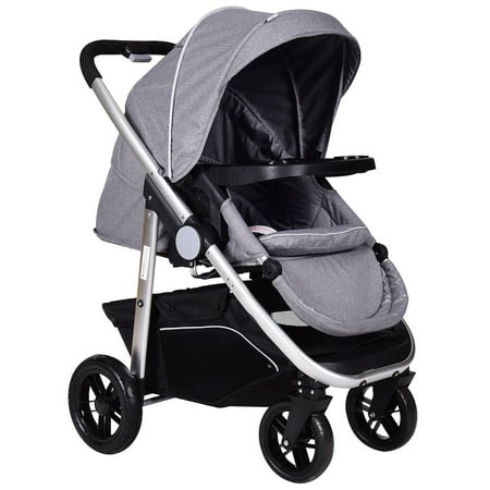 Goplus Lightweight Foldable Aluminum Baby Stroller Newborn Infant Kids Travel