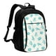 thumbnail image 1 of Balery Turtle Mochila con carga USB para hombre y mujer - Mochila impermeable y antirrobo para laptop con puerto USB para viajes, trabajo, 1 of 7
