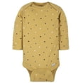Gerber Baby Boys' Long Sleeve Onesies Bodysuits, 6Pack