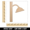 thumbnail image 2 of Shower Head Wood Shape Unfinished Piece Cutout Craft DIY Projects - 6.25 Inch Size - 1/8 Inch Thick, 2 of 7