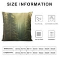 thumbnail image 5 of COMIO  Fir and Pine Trees Throw Pillow Case Healthy Green Trees in A of Old Spruce Pillow Cushion Cover Decorative Waist Home Decorations, 5 of 5