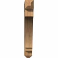 thumbnail image 2 of Ekena Millwork 6"W x 42"D x 42"H Imperial Craftsman Rough Sawn Bracket, Western Red Cedar, 2 of 13