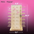thumbnail image 2 of Soporte para roscas Pink Power 84 bobinas con compartimento de almacenamiento, 2 of 6