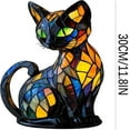 thumbnail image 3 of Libiyi Pubyfun Sherum Dotmalls GlowKitty, Vianys Sherum Pubyfun Glow Kitty Lamp, Dreamy Cat Night Lamp, Cats Stained Resin Tabletop Night Light, 3D Cute Pet LED Table Lamps for Cats Lovers, 3 of 6