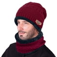 thumbnail image 1 of Xihbxyly Gorro de Invierno, Conjunto de Calentador de Cuello Grueso, Bufanda Resistente Al Viento para Exteriores, Protección Cálida para Ciclismo, Senderismo y Esquí, Equipo de Invierno Versátil, Ta, 1 of 3