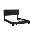 thumbnail image 3 of Reece Channel Stitched Upholstered Queen Bed, Black, by Hillsdale Living Essentials, 3 of 19