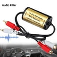 VIVIDCRAFT For Car Home Stereo RCA Audio Noise Filter Suppressor Ground