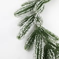 thumbnail image 4 of LSLJS Christmas Artificial Branches Pine Needles 24Pcs PVC Winter Snow Flocked Branches Multi-purpose False Christmas Tree Leaves Scene Layout Packaging Gifts Prop DIY Crafts Christmas Decorations, 4 of 7