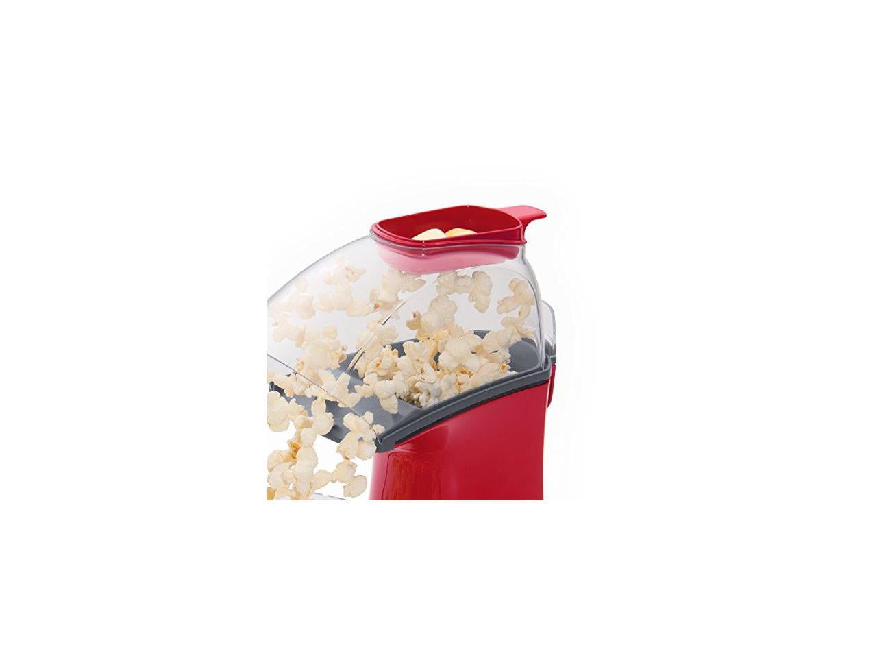 Bundle of Elite Gourmet EPM330M Automatic Stirring Popcorn Maker Popper,  Mint + Elite Gourmet EPM330R Automatic Stirring Popcorn Maker Popper, Red
