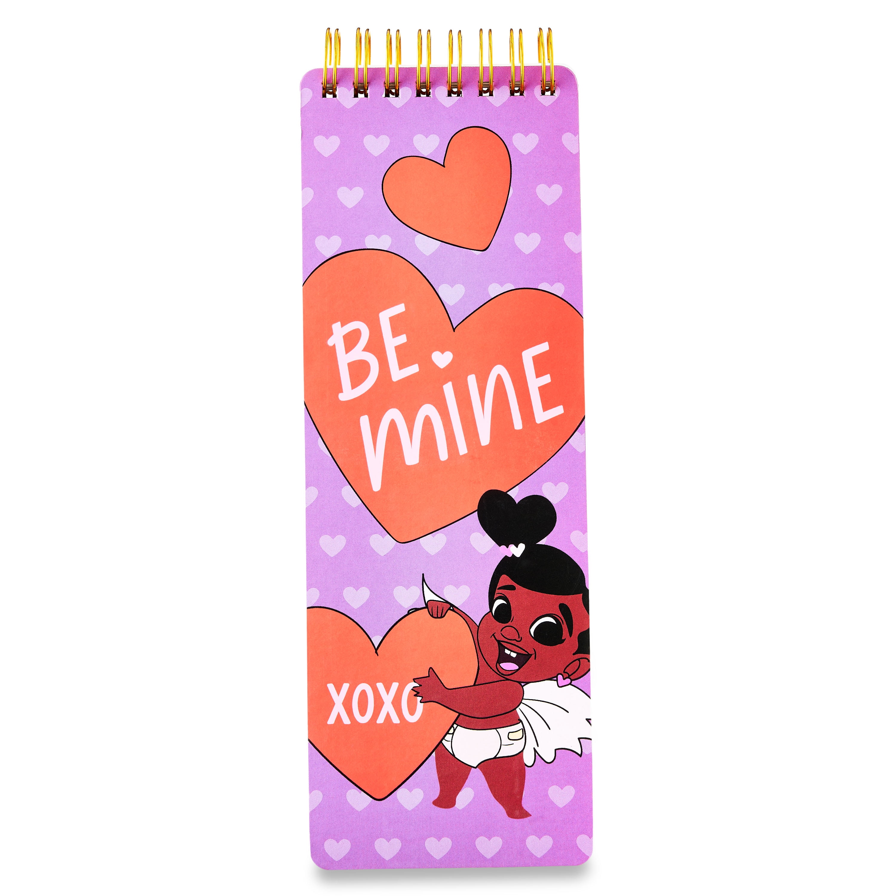 Black Paper Party Be Mine Notepads