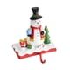thumbnail image 4 of Estatua navideña Macarena soporte para medias figura de resina escultura para gabinete chimenea interior Muñeco de nieve, 4 of 8