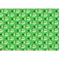 thumbnail image 1 of Ahgly Company Machine Washable Indoor Rectangle Transitional Neon Green Area Rugs, 2' x 4', 1 of 7